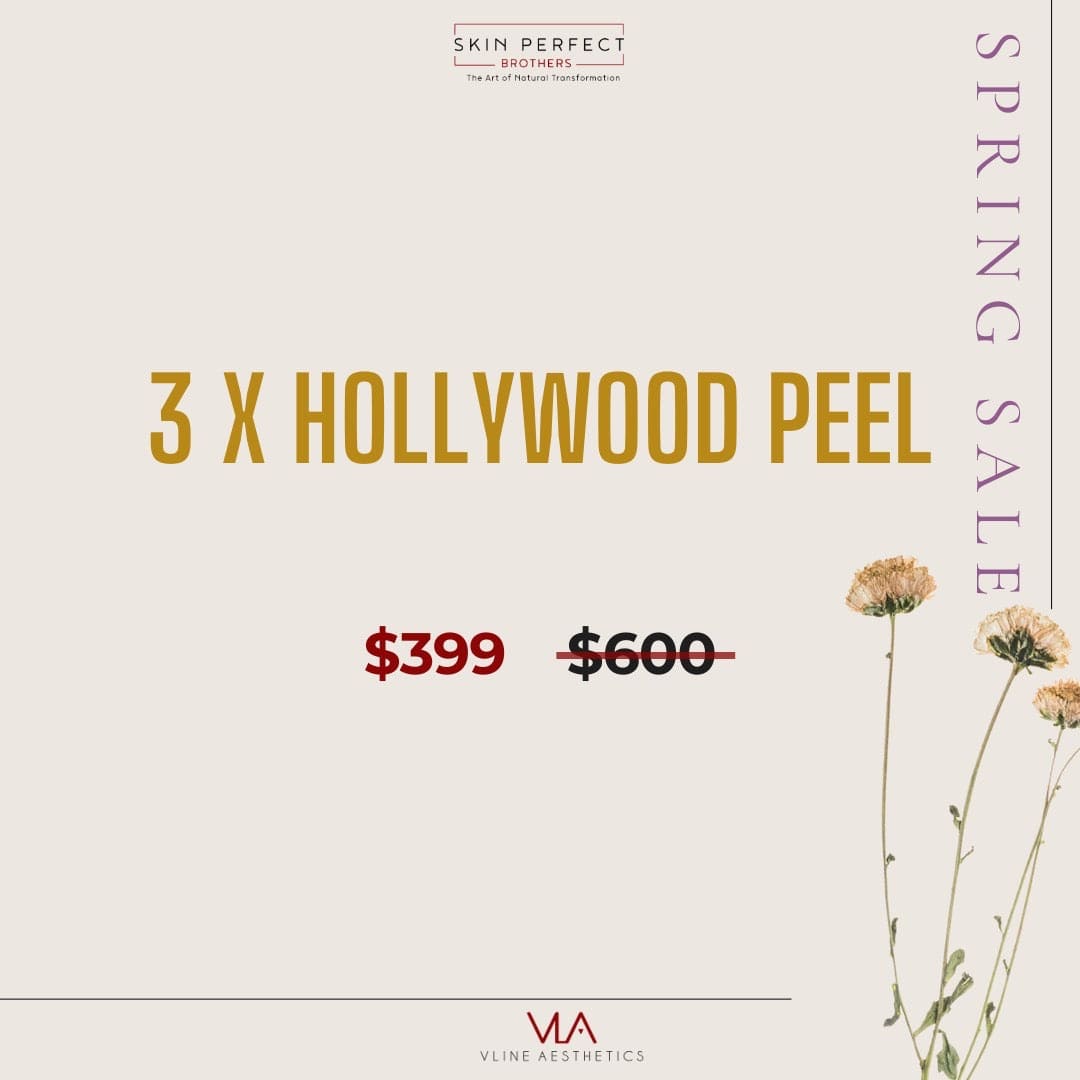 3X Hollywood Peel - Skin Perfect Brothers Powered by VLA