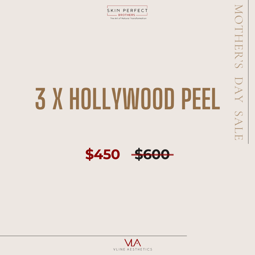3 x Hollywood Peel Spectra Lasers