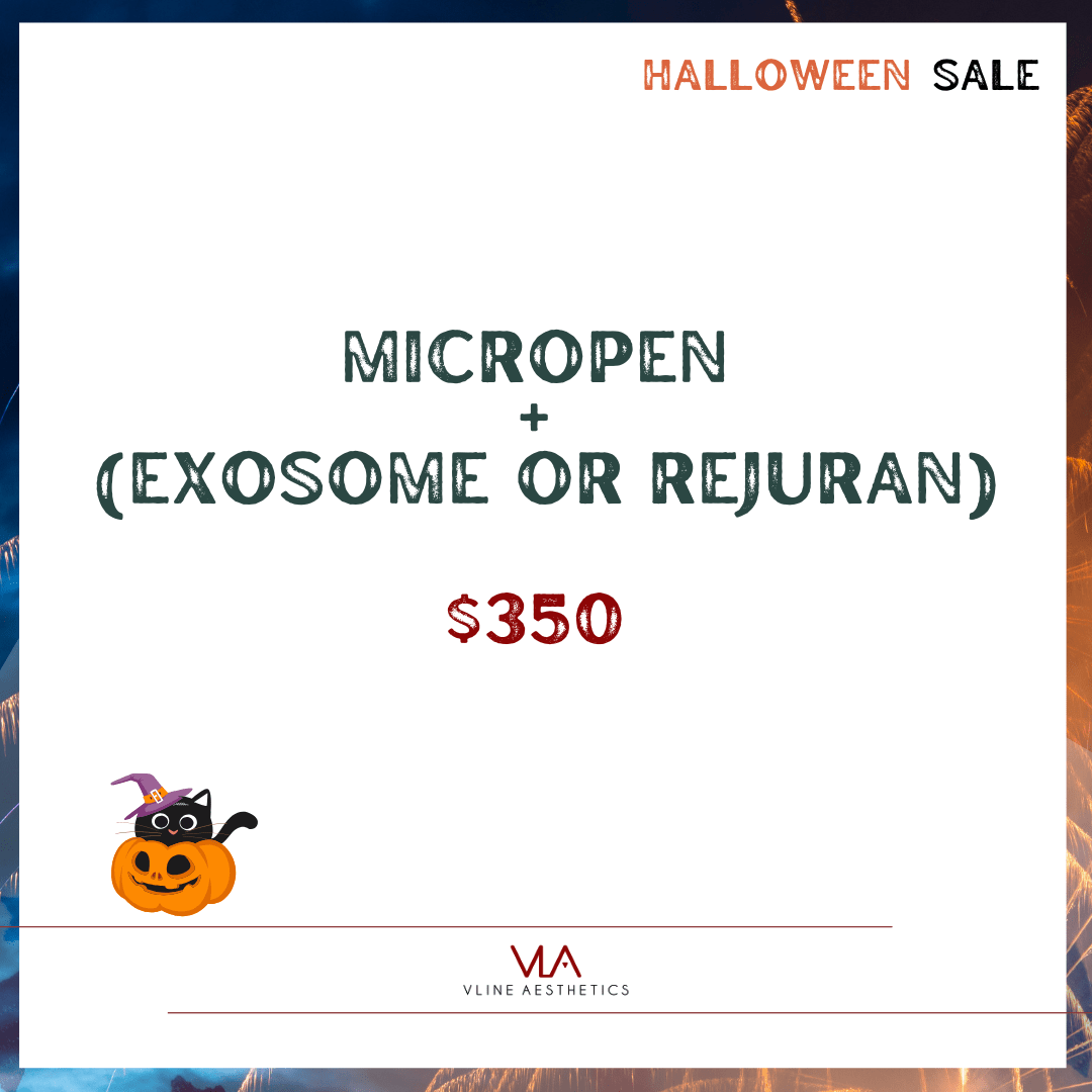 Micropen + (Exosome or Rejuran)