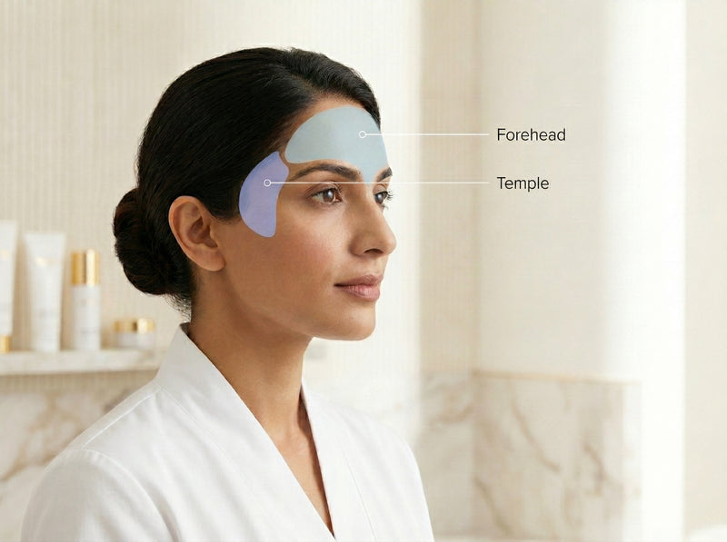 Forehead & Temple Contour