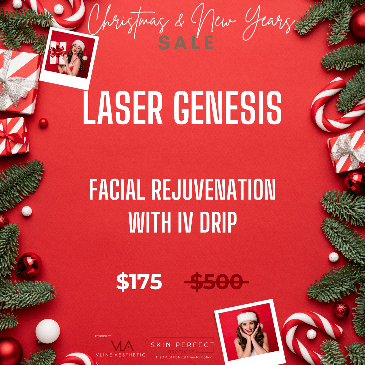 Laser Genesis | Facial Rejuvenation with IV Drip